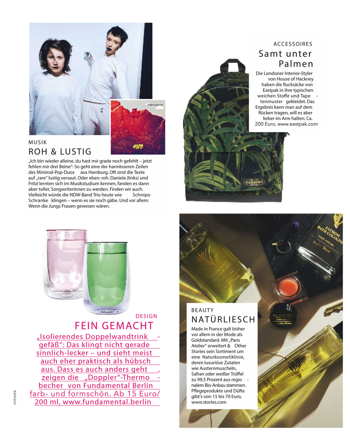 BRIGITTE MAGAZIN - FEBRUARY 2017