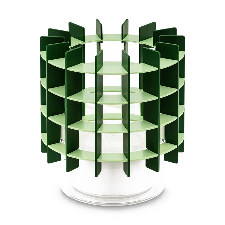 Gravity Tealight Holder in Grand Palais green #color_grand-palais-green