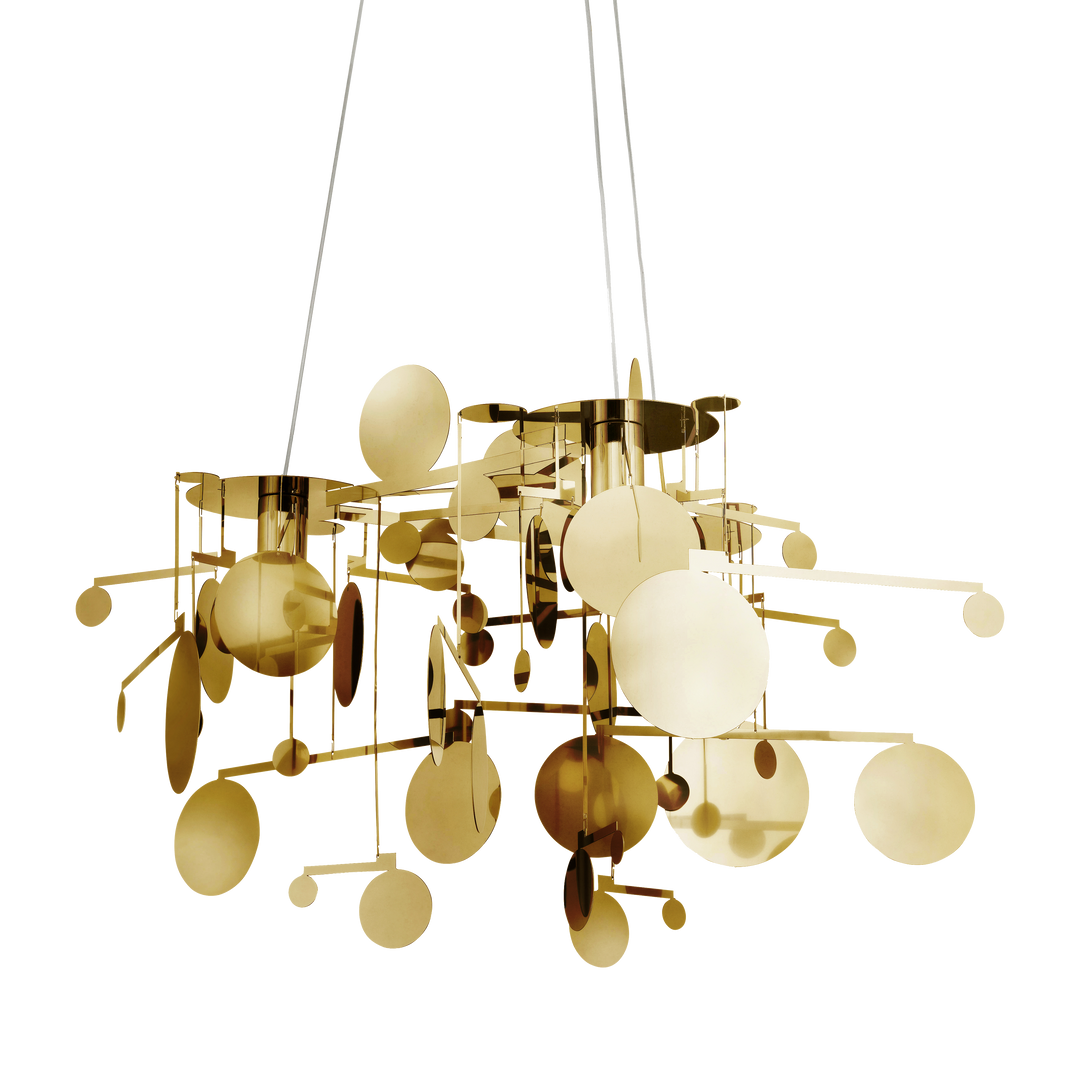 Balance - Gold Chandelier