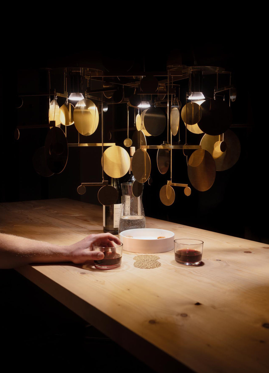 Balance - Gold Chandelier