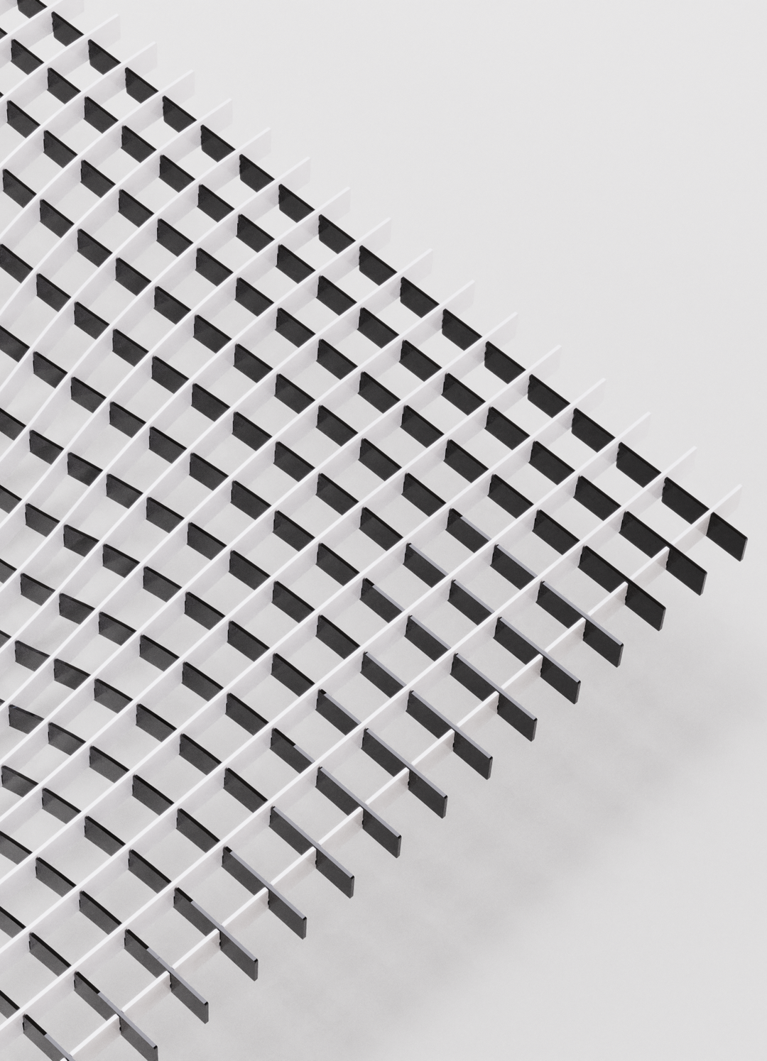 GRAVITY - CENTREPIECE - BLACK & WHITE