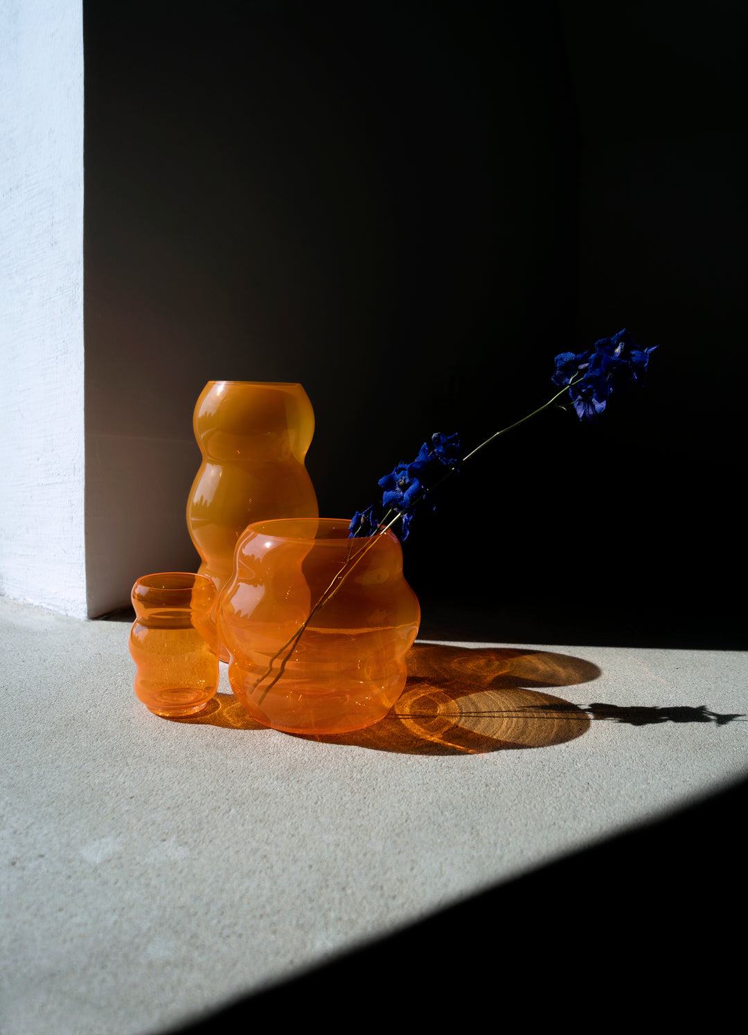 MUSE - VASE L SAFFRON